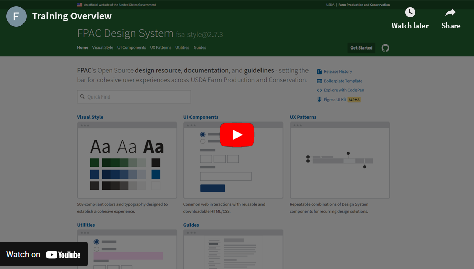 Fpac FPAC UX Training